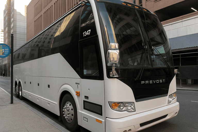 a Trenton Coach Bus Service coach bus