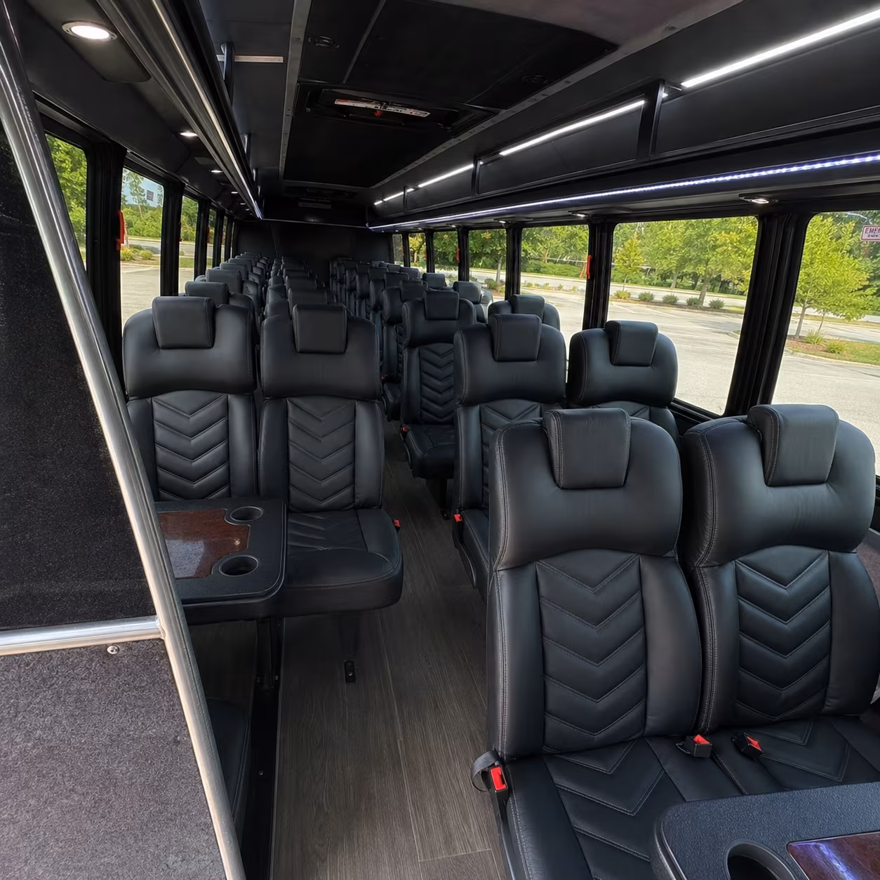 do extra stops add to the cost of a bus rental in trenton