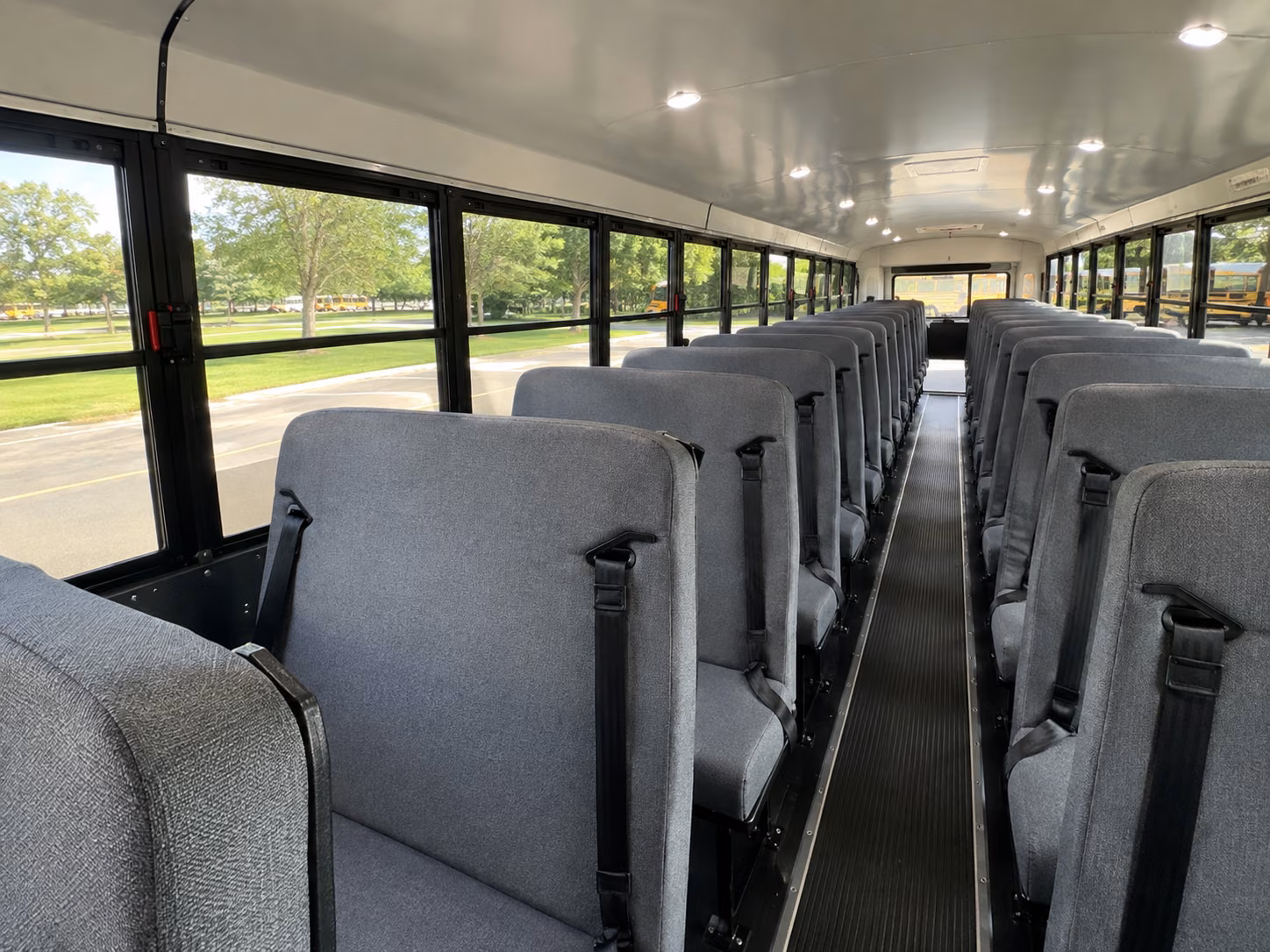 trenton school bus interior