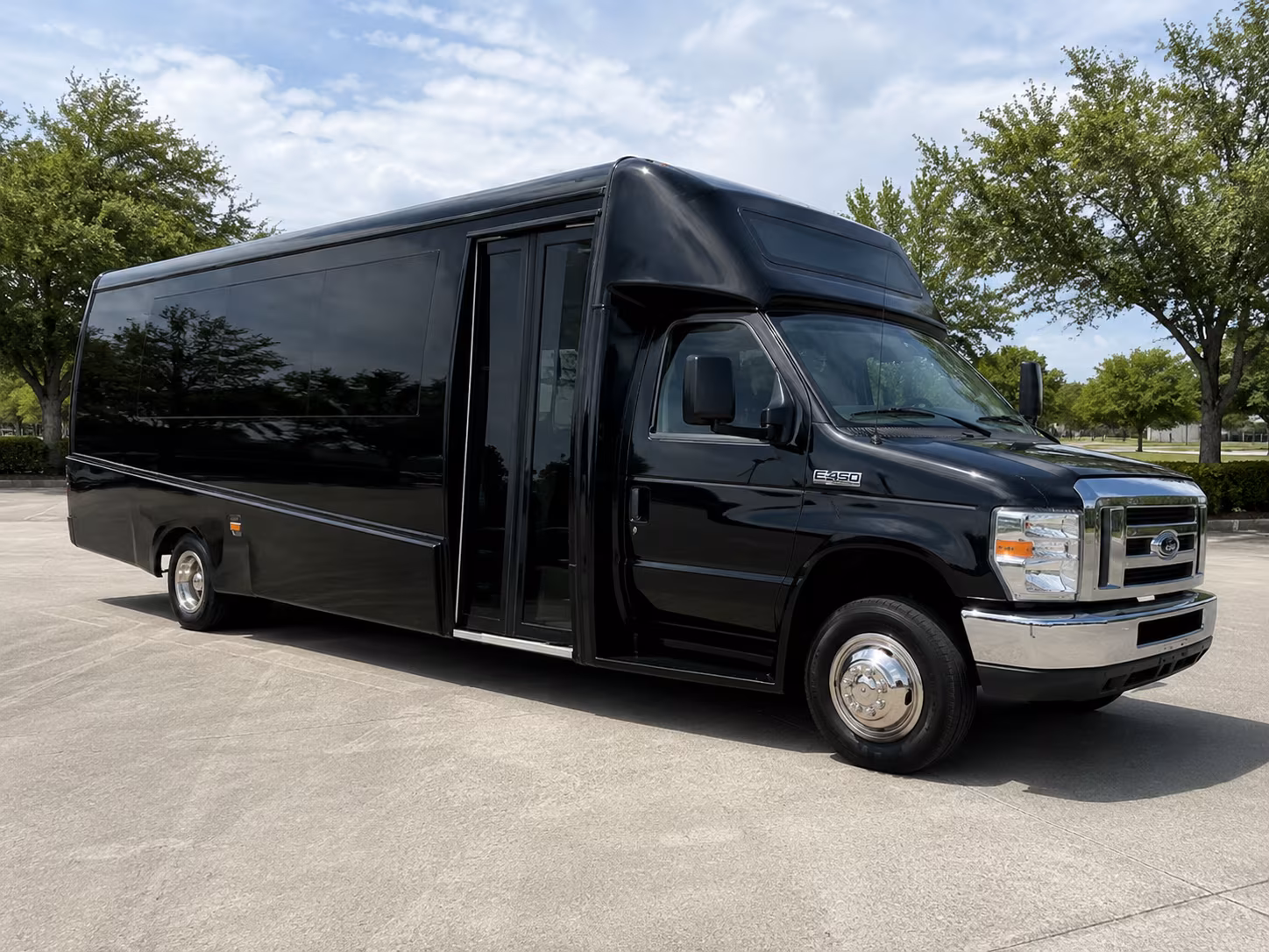 trenton sporting event transportation onboard seating