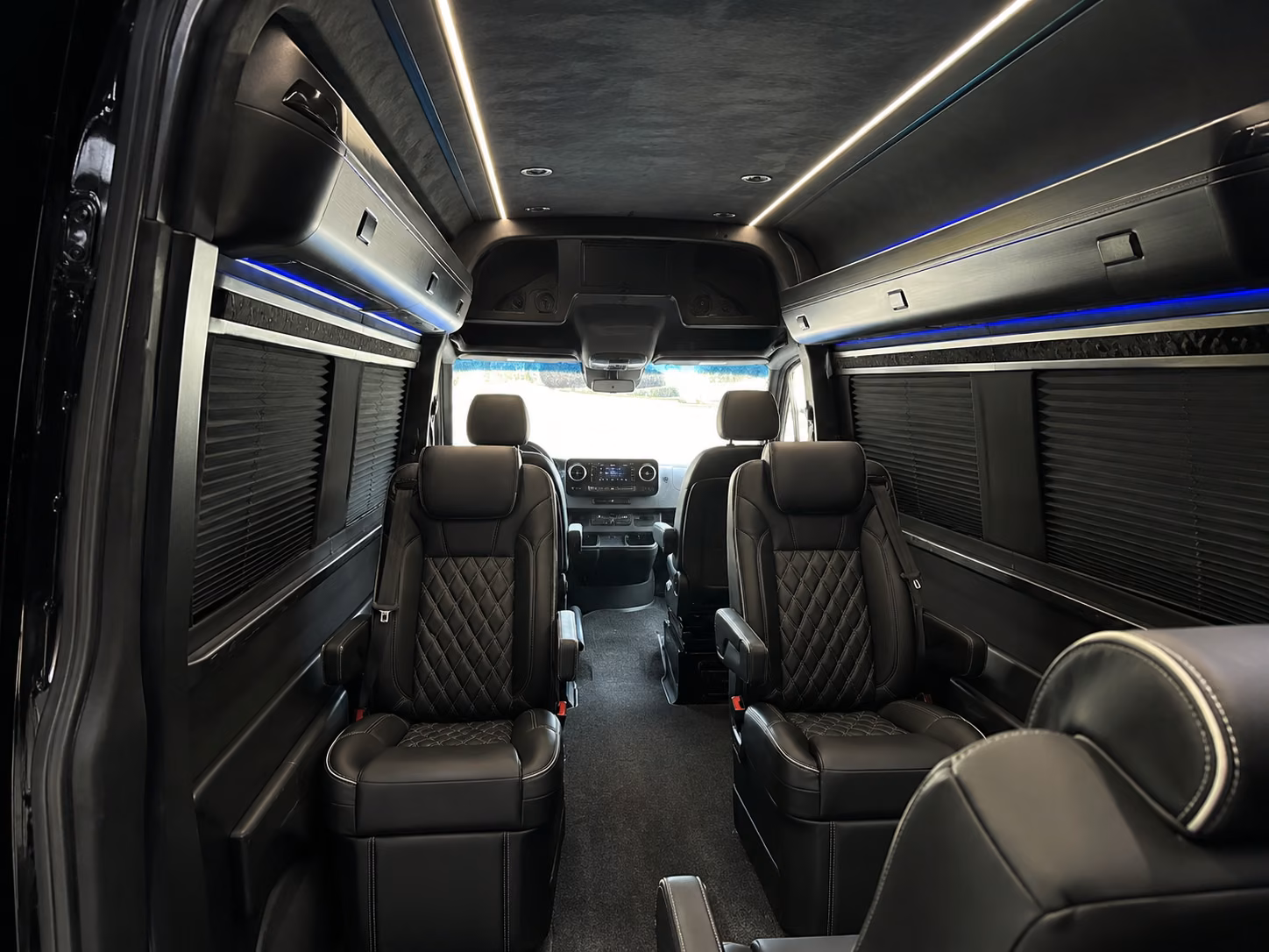 trenton sprinter van with driver inside